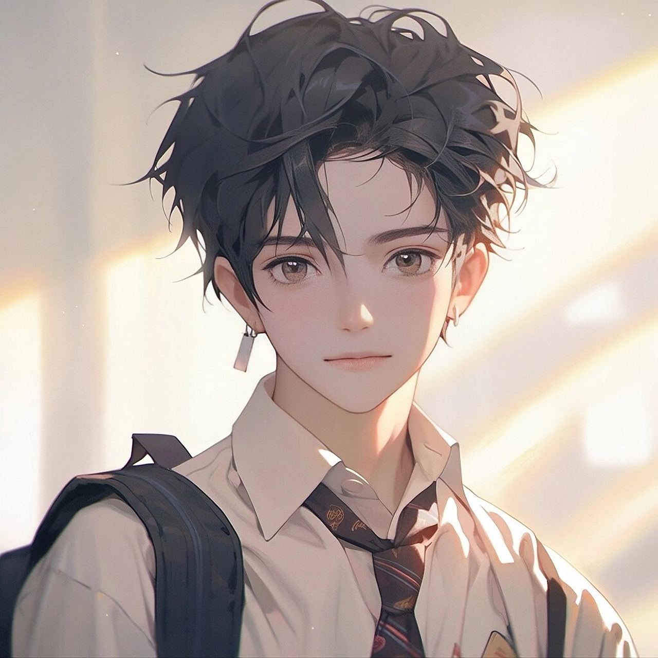 动漫男生头像丨帅气男孩 校园风,帅气,少年感,阳光~ 每天不一样的风格