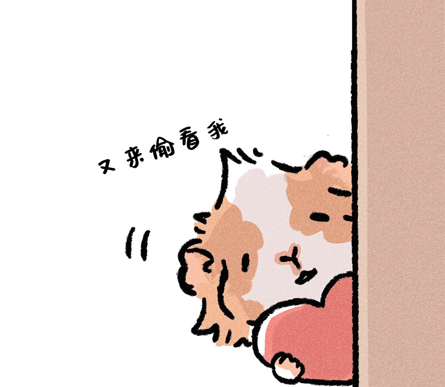 猪猪朋友圈背景|又来偷看我!