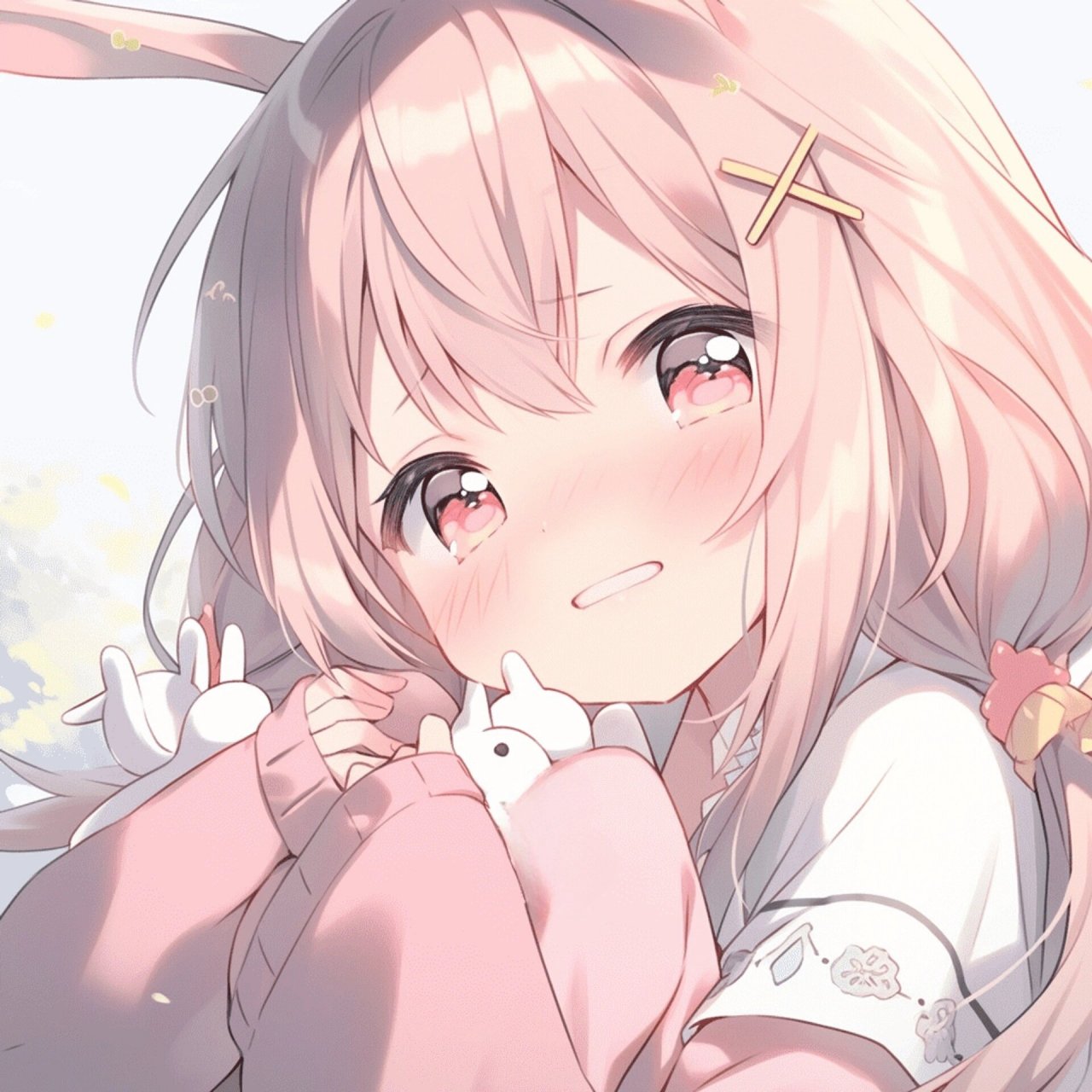 可爱的兔兔女孩丨动漫女头