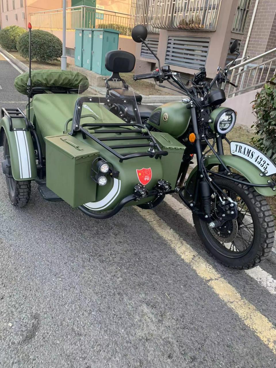 准新2023年4月鑫源500边三轮摩托车.