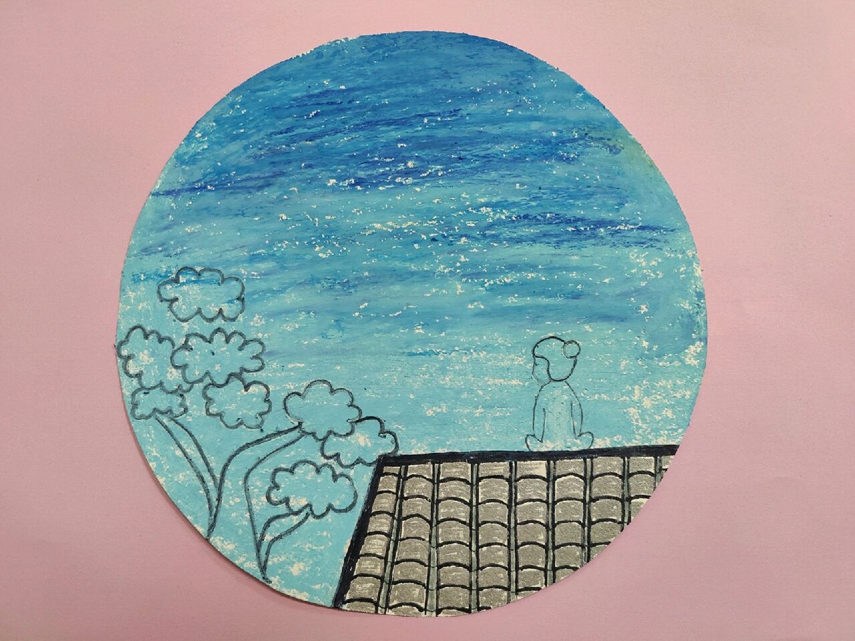 古诗配画《古朗月行》 月亮是千古咏颂的主题,月光