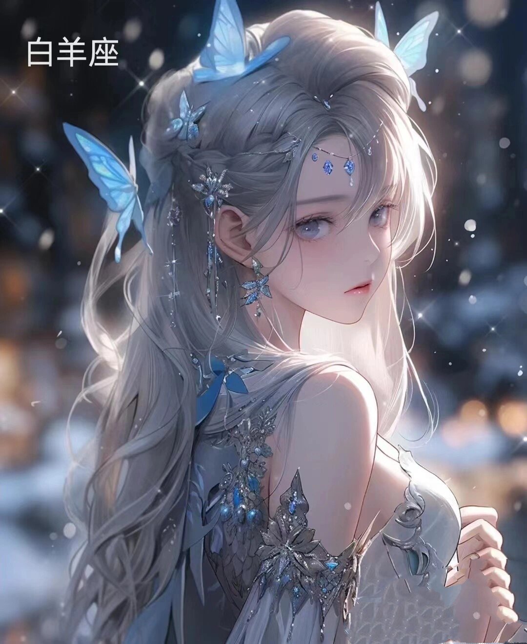 十二星座公主头像,你喜欢哪个呢?