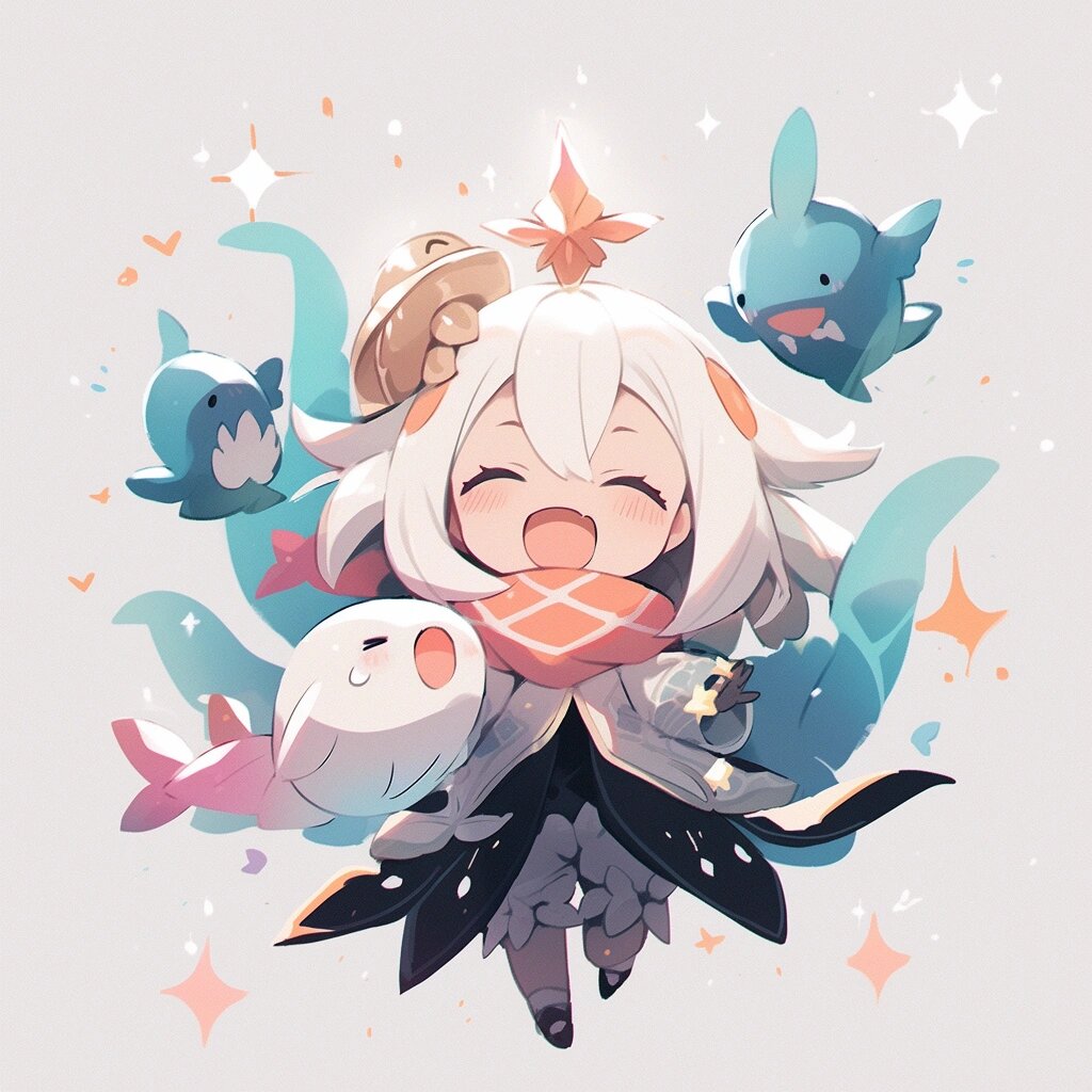 可爱头像i吃货派蒙头像分享