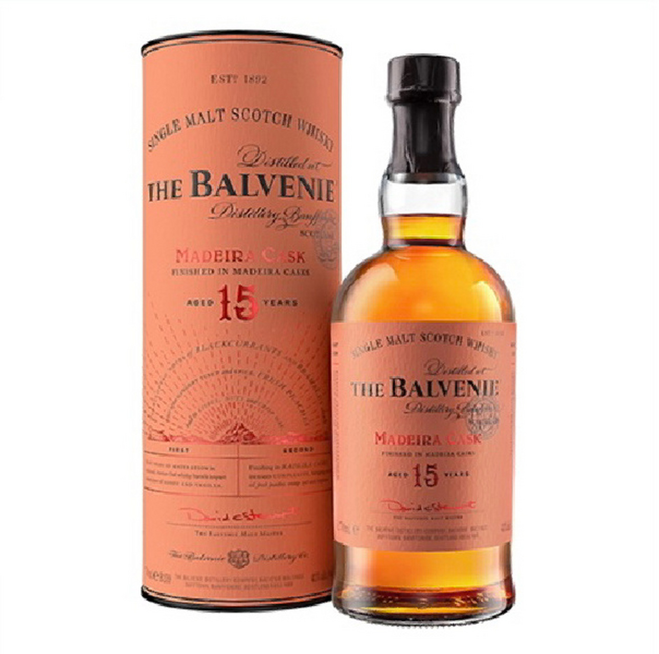 700ml 产区:苏格兰斯佩塞(speyside) 	 「百富15年马德拉桶」风格独特