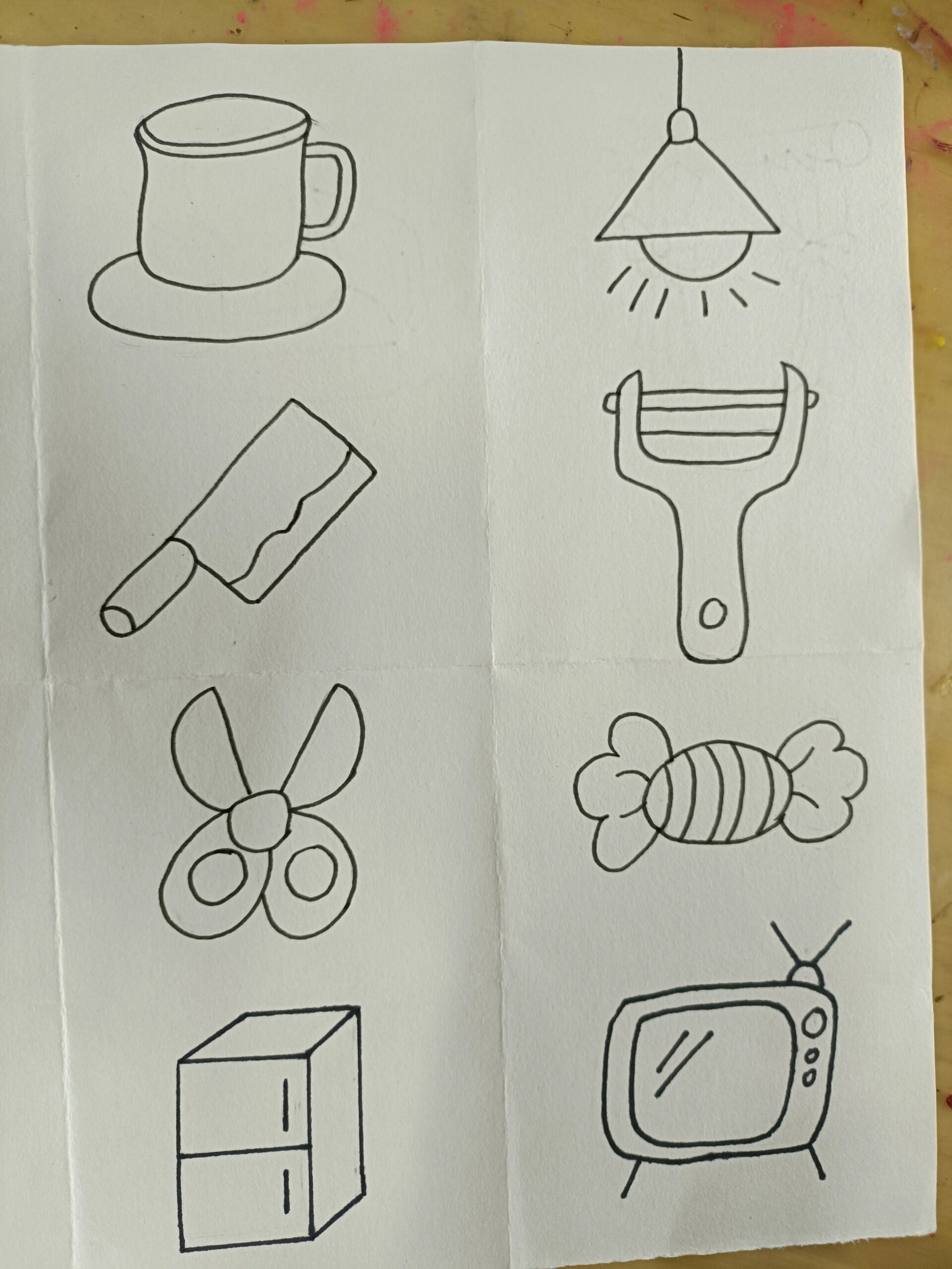 简笔画—生活器物类