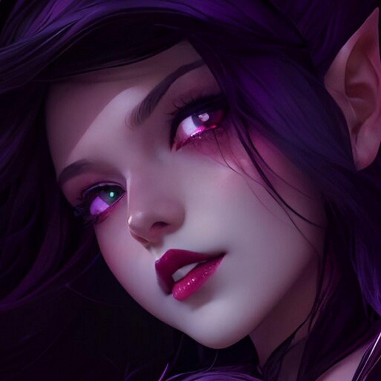 英雄联盟高清头像(1:1)辅助篇-5-莫甘娜 02图标 02020202