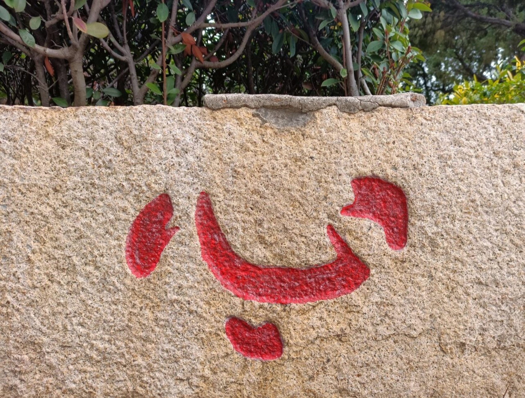 泉州·开元寺放心石 放下万事空.