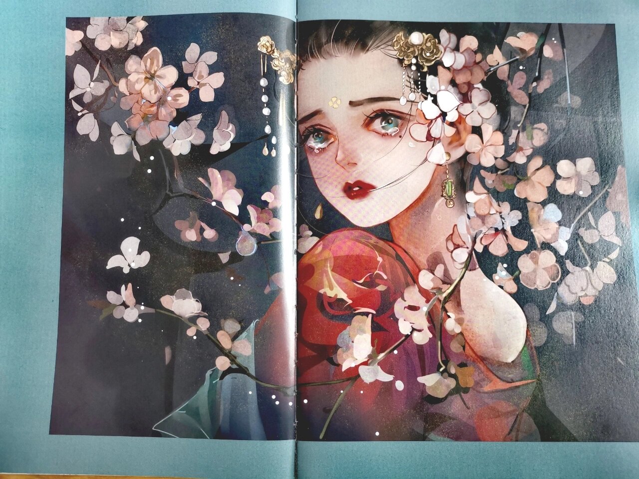 画集推荐vol.44丨长乐:绝美古风美人插画