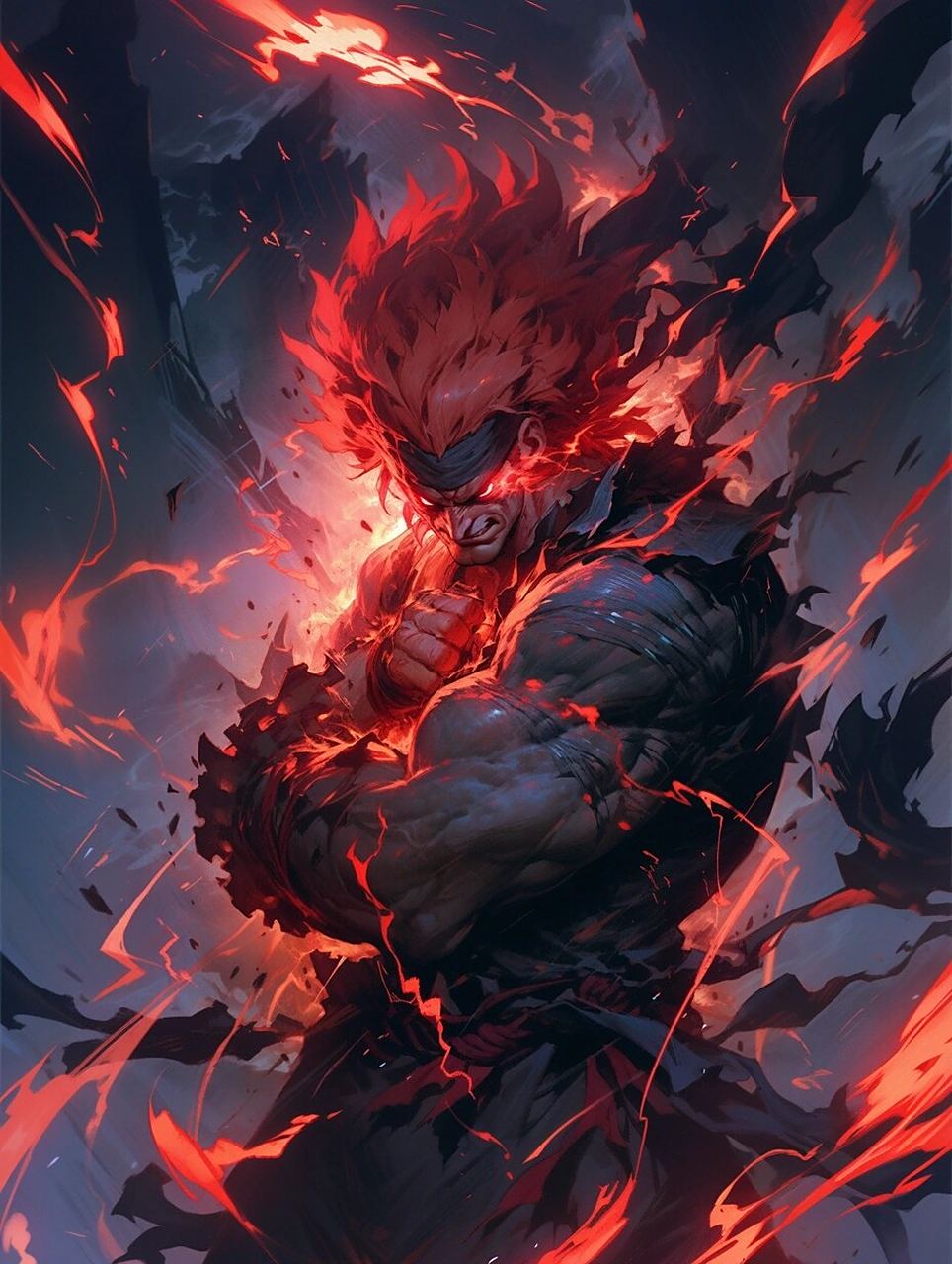 街霸 手机壁纸 ai绘画