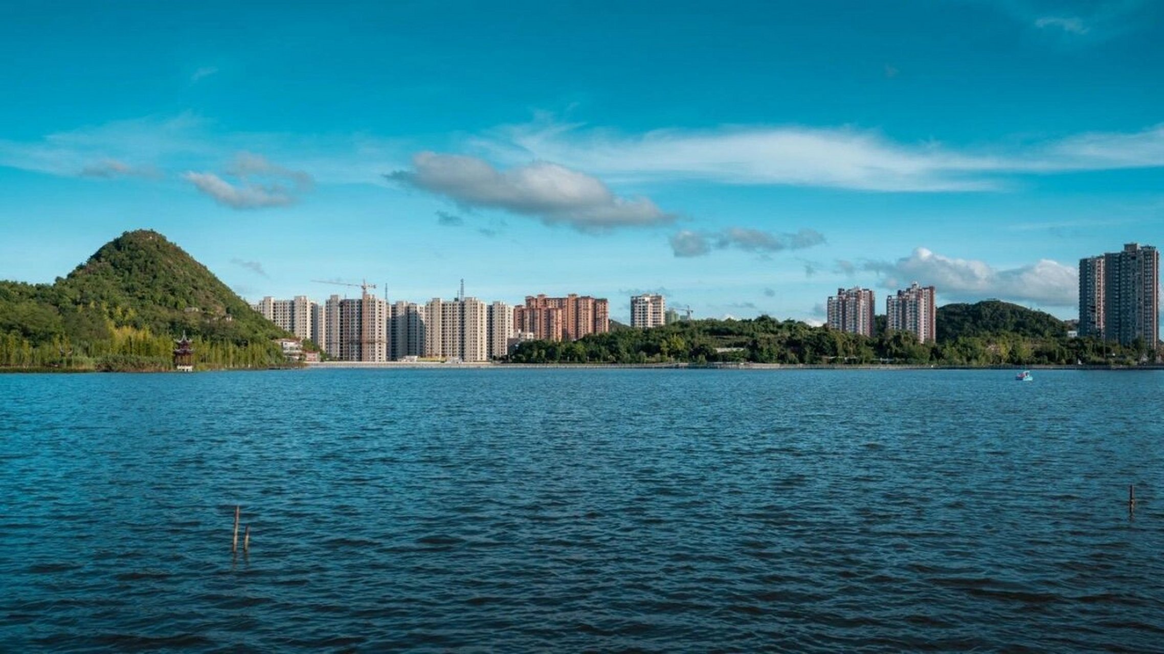 安顺绝不可错过的湖景——娄湖湿地公园! 之前在【山语湖】买房的时候