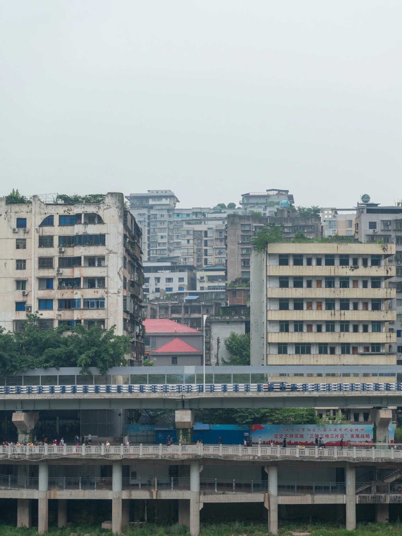 达州滨河路图片