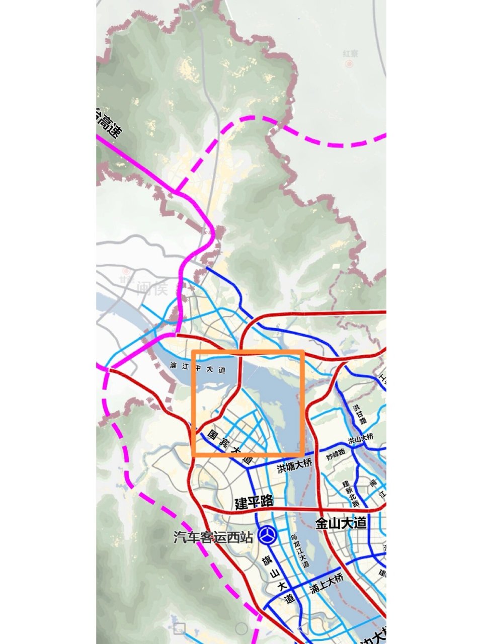 闽侯上街规划图图片