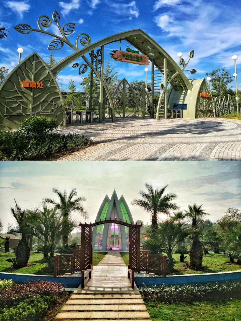 走进湖北华西村,体验现代化高科技农场 田野集团旗下的开心农场建有