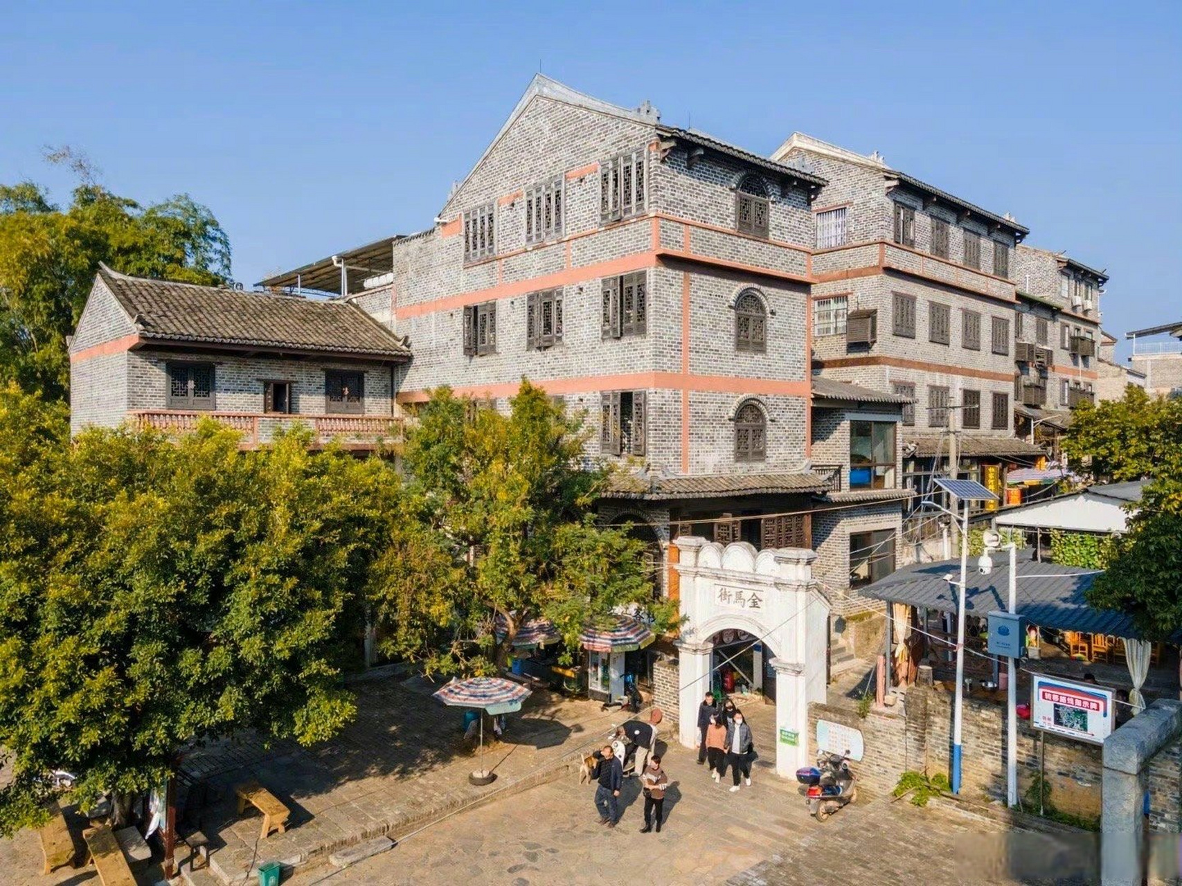 广西的冬天其实是春天# 扬美古镇位于广西南宁左江岸边,始建于宋代