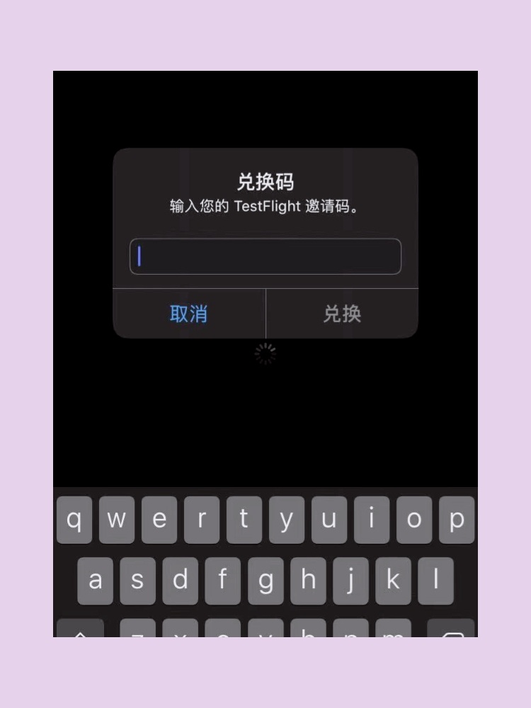 testflight测试码图片