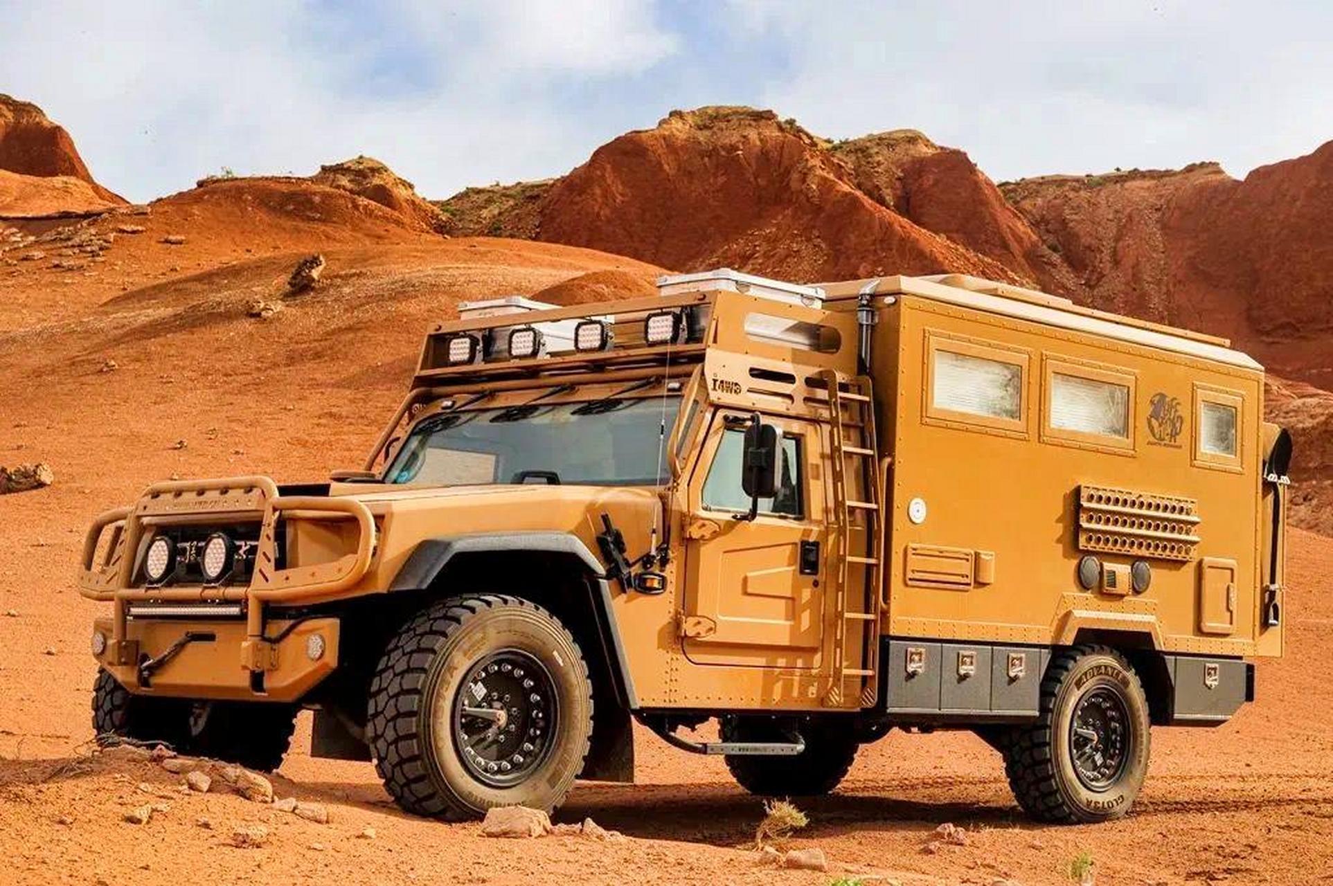 它来了,东风猛士民用四驱越野房车 爱越野爱生活 越野房车