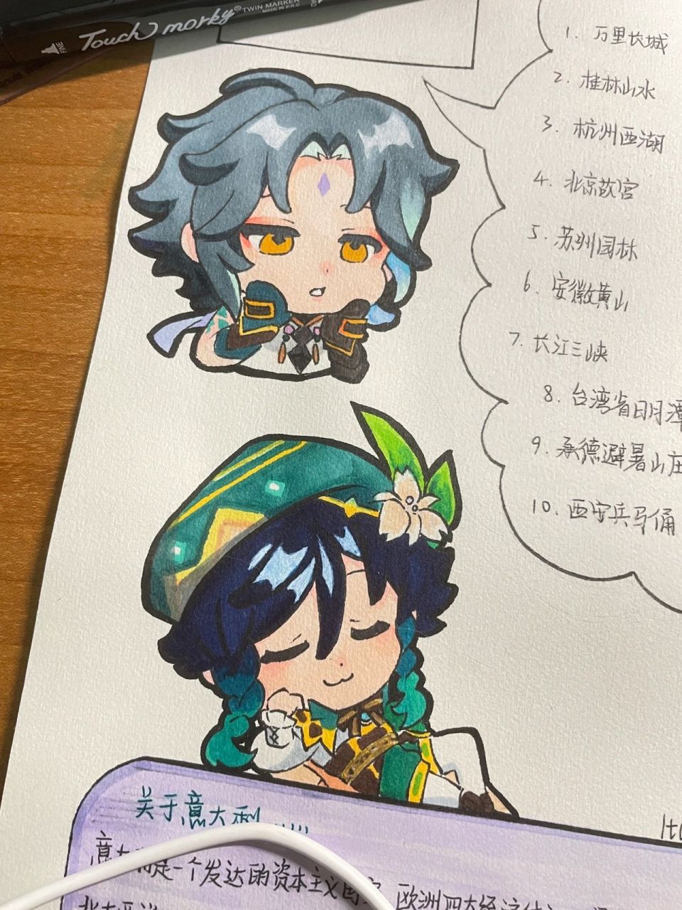 地理手抄报好耶 风男好耶好耶(小鹿看起来好屑