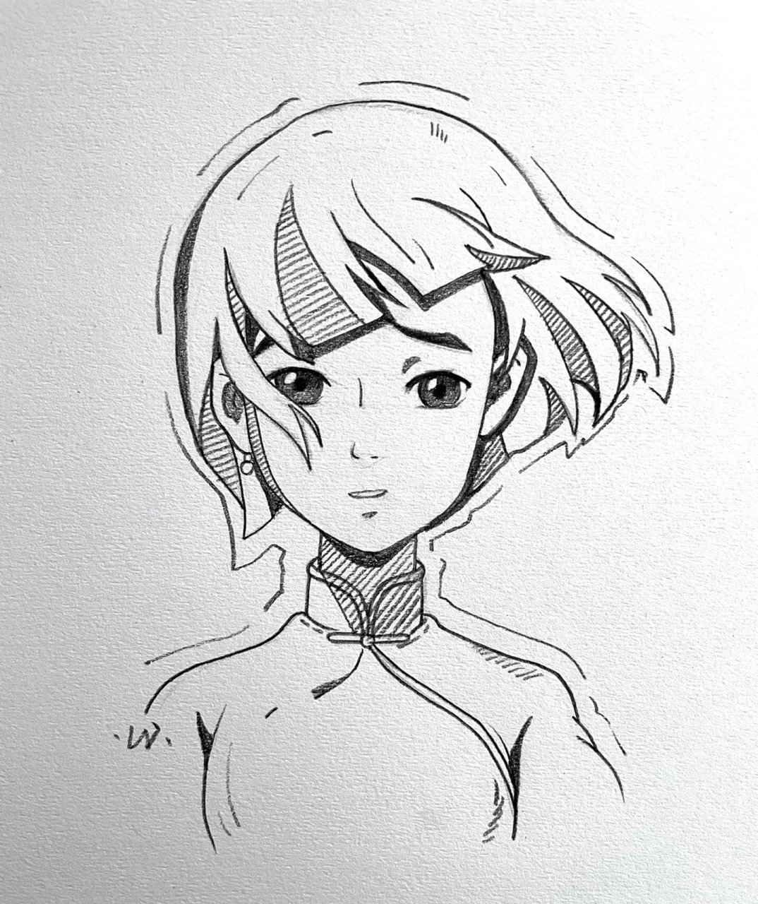 线描打卡 大鱼海棠 "追寻快乐是一种本能,而付出就是一种快乐,无论是