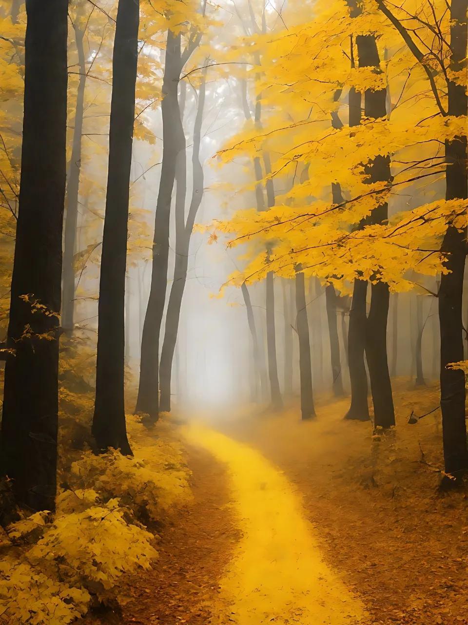 秋天的落叶,是最美的风景