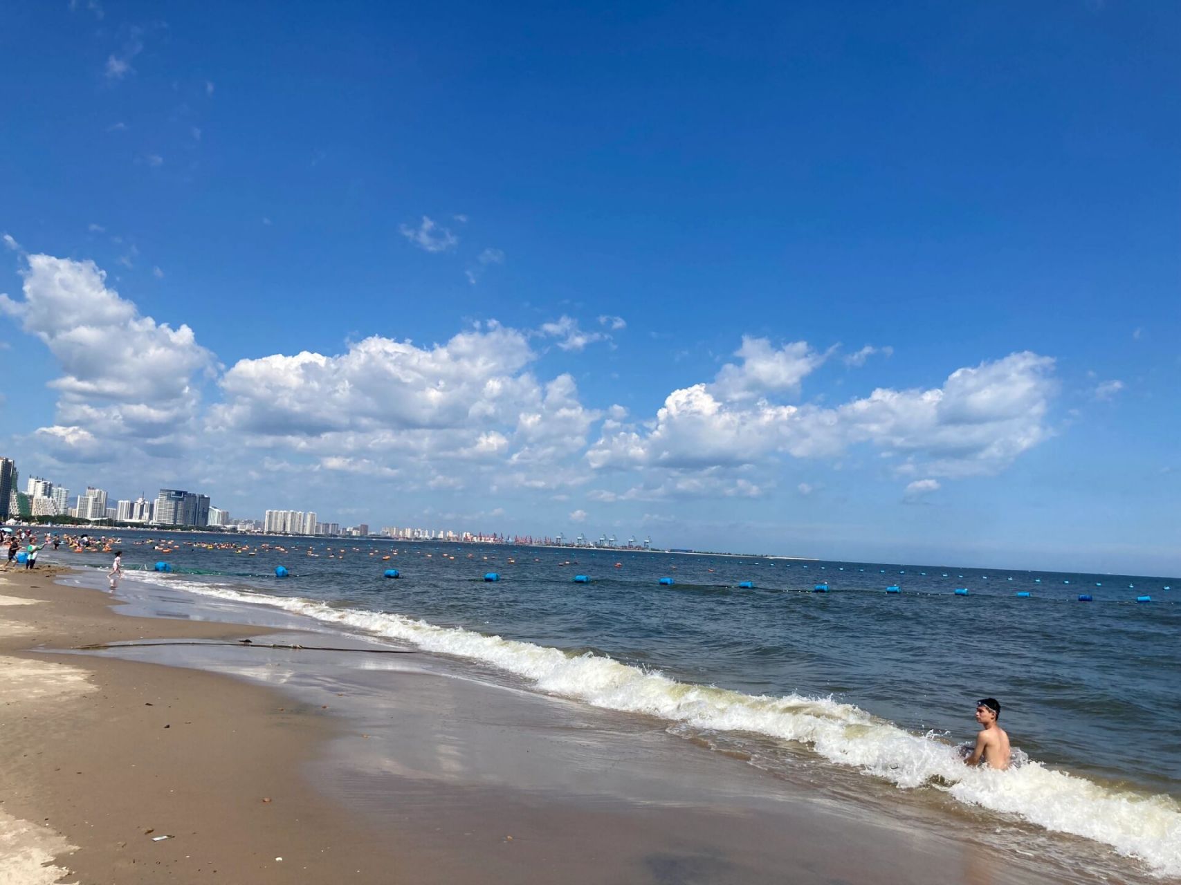 【秦皇岛-金梦海湾海滩】 这片海滩超级推荐,我愿称之为秦皇岛最棒的