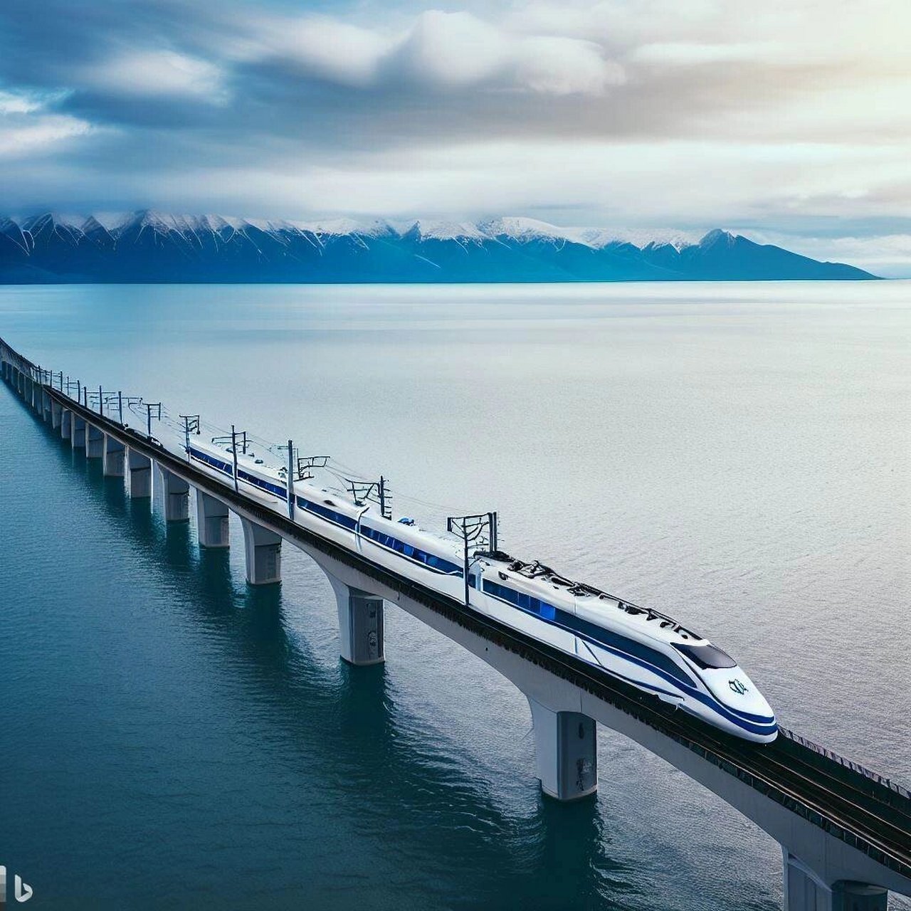【科幻】白令海峡洲际高铁大桥概念设计 未来覆盖欧亚非美的环球高铁
