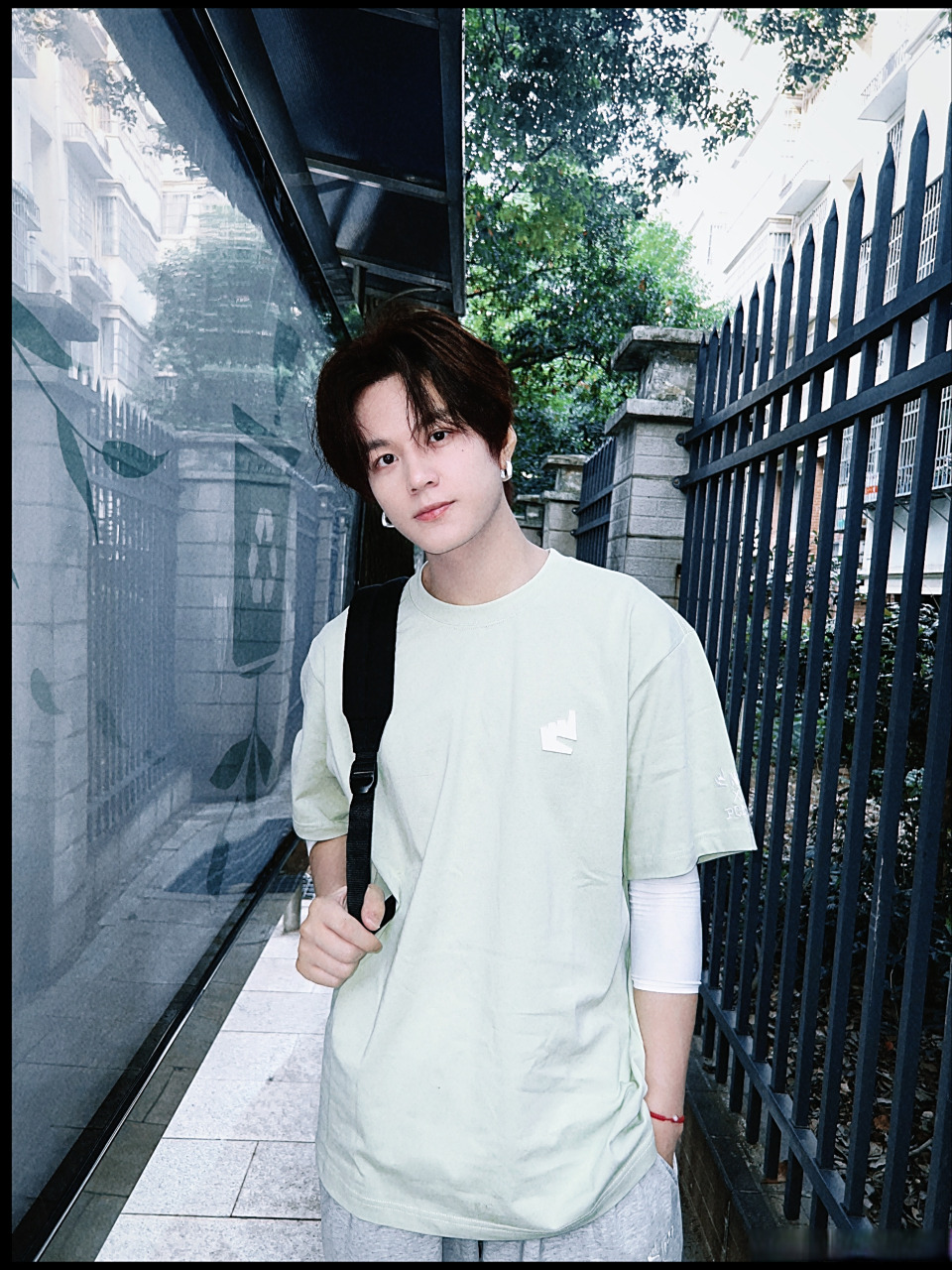 石凯# 夏[太阳][太阳]南波万夏日ootd