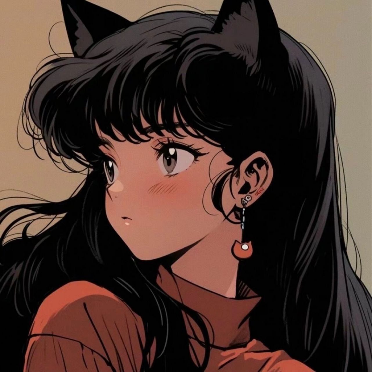 复古动漫头像分享|卡通少女闺蜜姐妹头像 #闺蜜头像# #头像# #头像