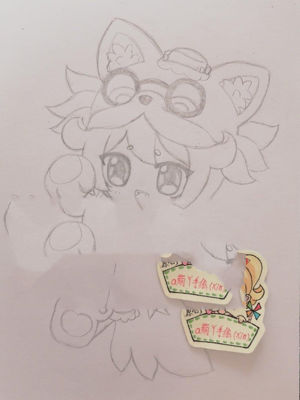 迷你世界狼少年简马克笔手绘画画的日常教程 原创(第48个) 迷你世界