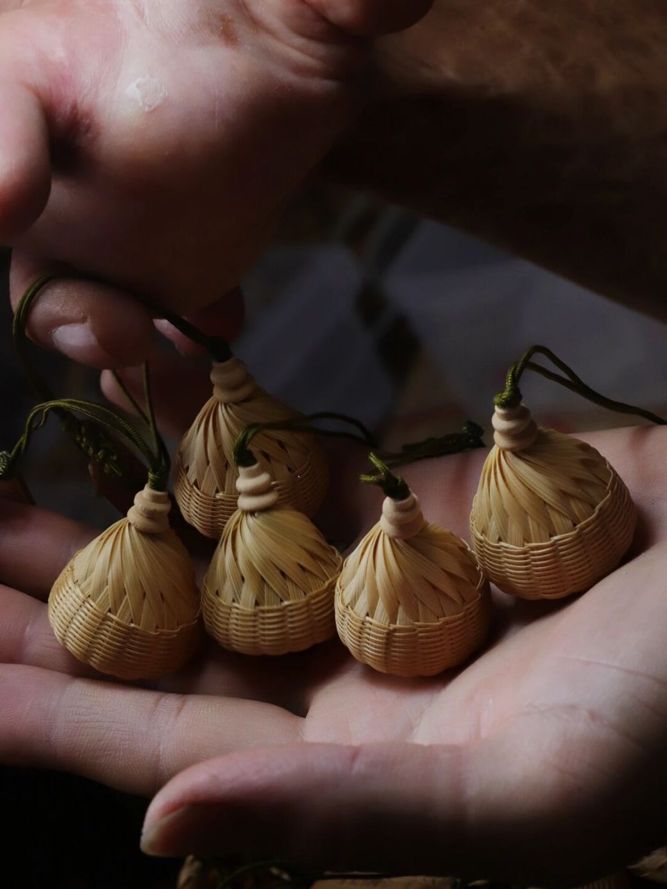 我的三款平安竹铃 三款平安小竹铃,都是都发丝般