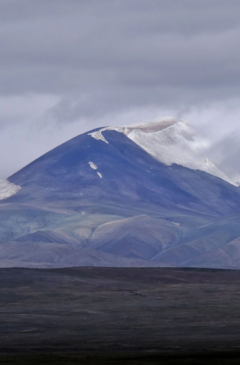 巍巍昆仑,大气磅礴 走109国道进昆仑山口,沿途拍摄玉虚峰