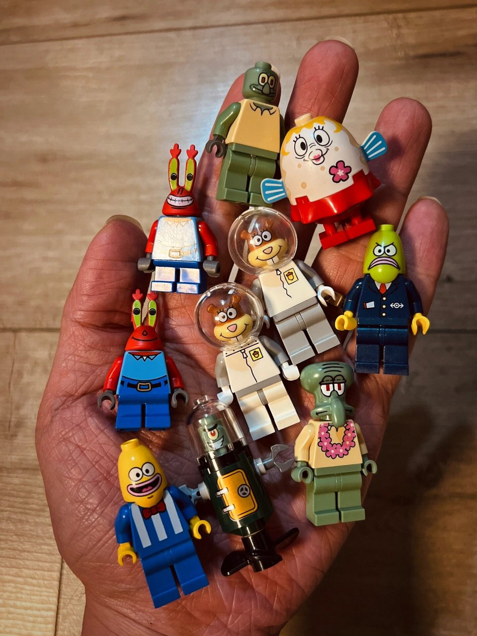 乐高人仔 乐高海绵宝宝系列人仔