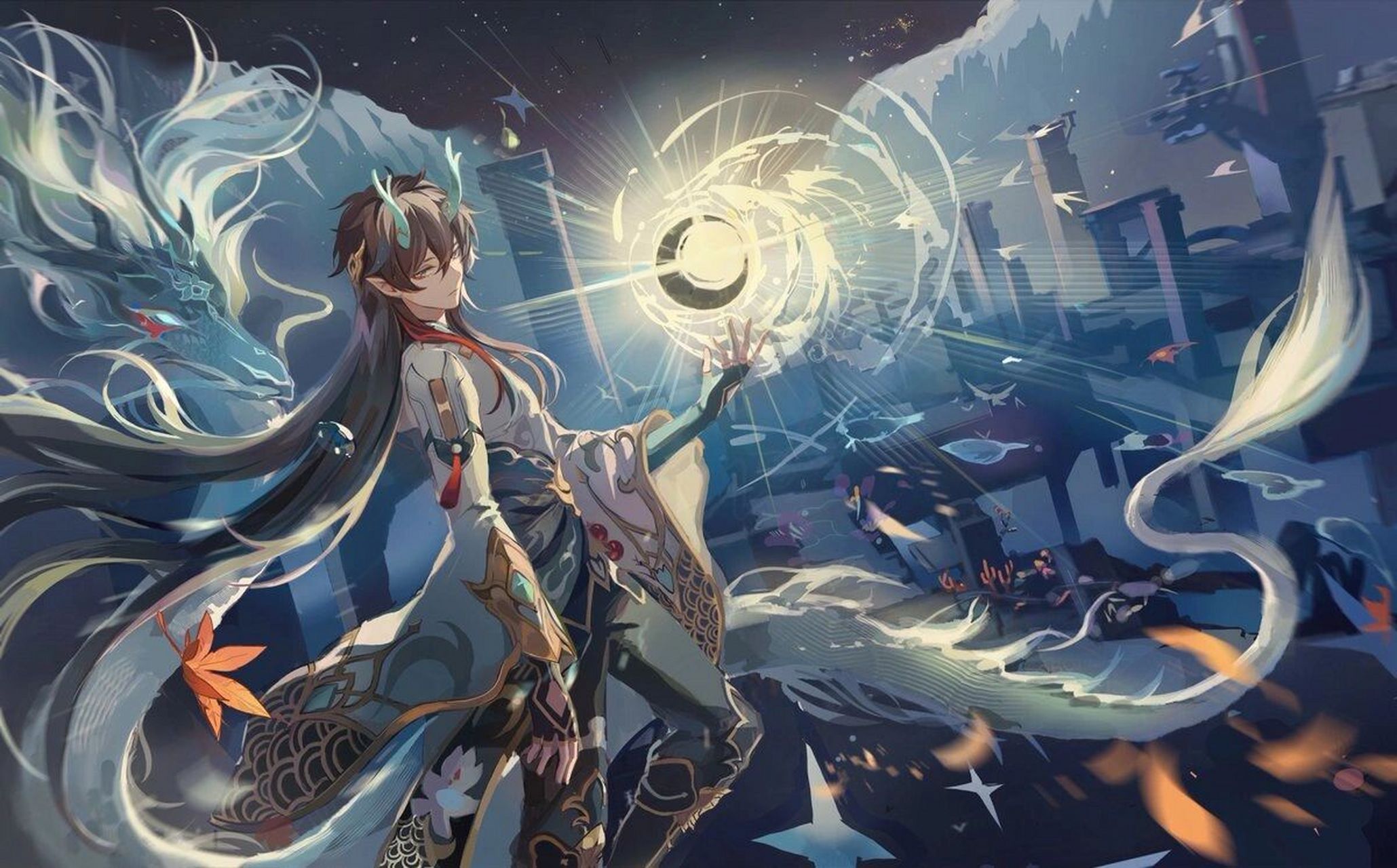 "执握"(饮月君丹恒神仙壁纸)