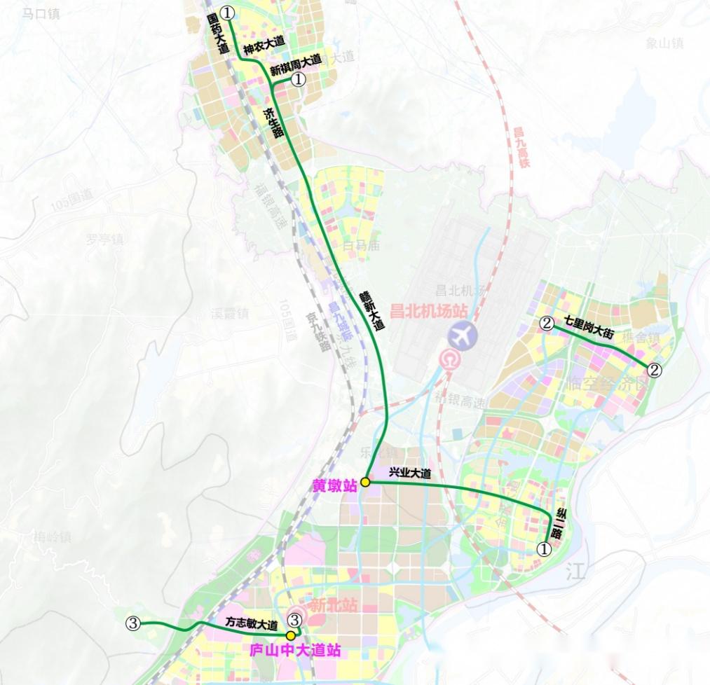 赣江新区又双出重磅消息轨交规划出炉