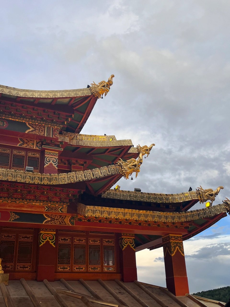 香格里拉|龟山公园 导航独克宗古城东门 一直直走就可以到了 世界上最