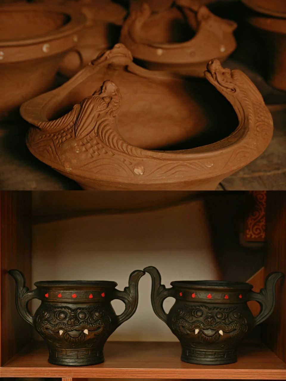 尼西黑陶,制陶工艺活化石|香格里拉非遗 93尼西是云南省香格里拉县