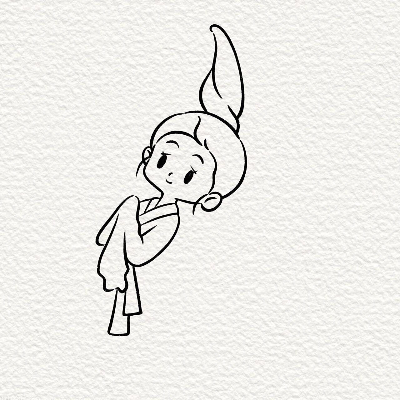 96只此青绿:一起来画古风小仙女0269♀15 原创作品请勿盗用