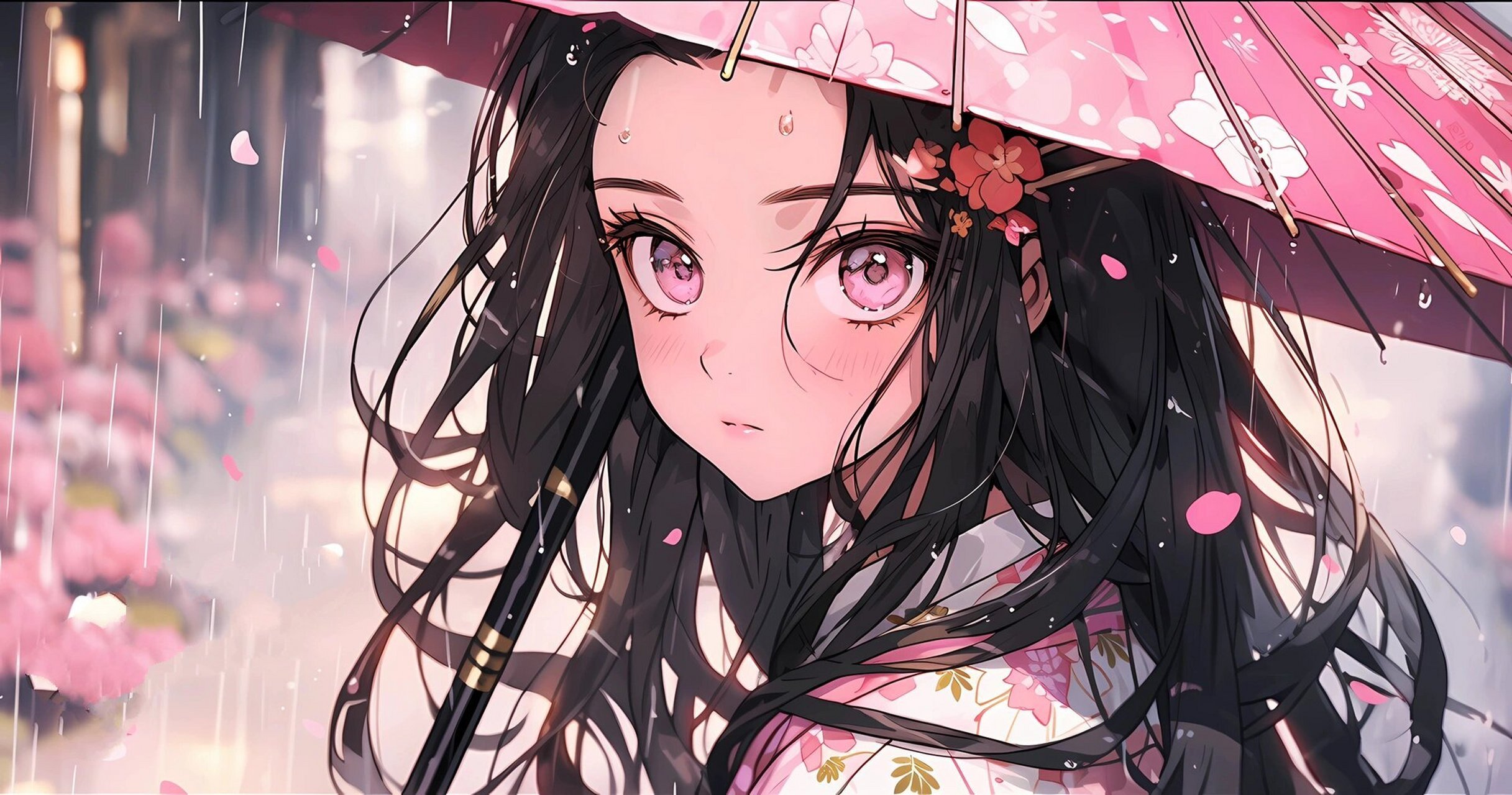 鬼灭之刃|电脑壁纸|祢豆子 鬼灭之刃  祢豆子96 祢豆子终于能够再次