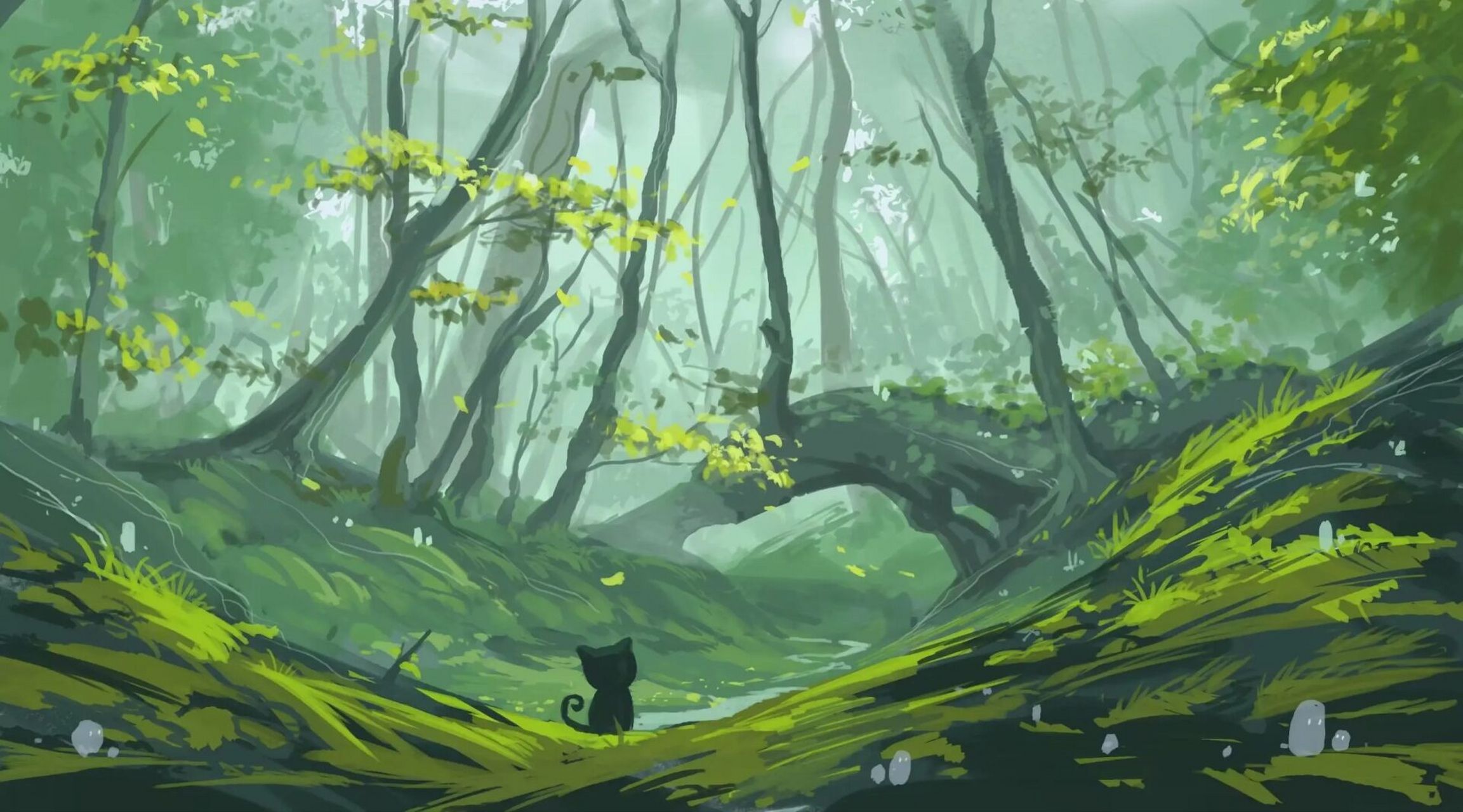 罗小黑同人插画(合集) 连续投了好几次罗小黑战记公司的简历都挂了