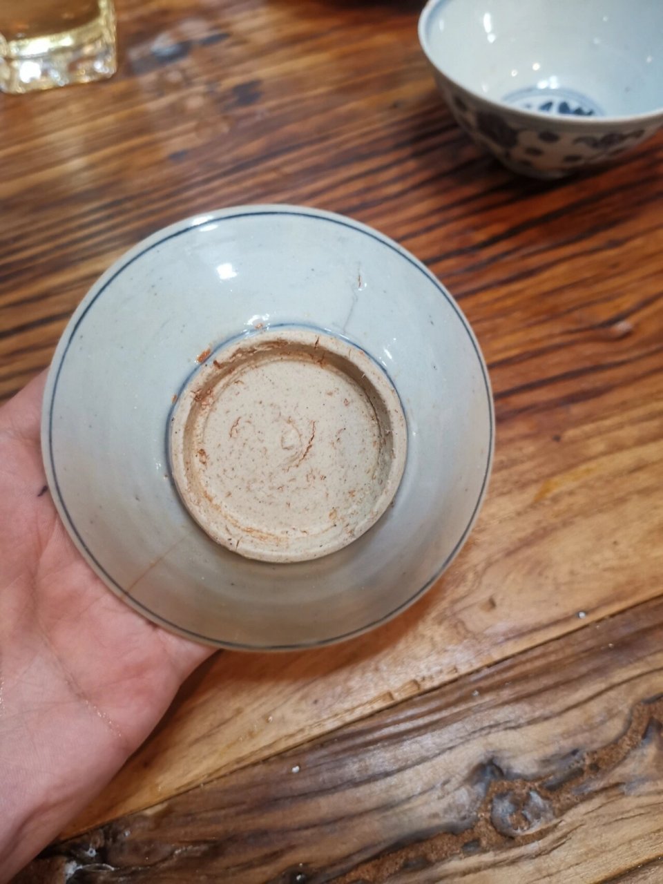 明末白玉斋青花碗