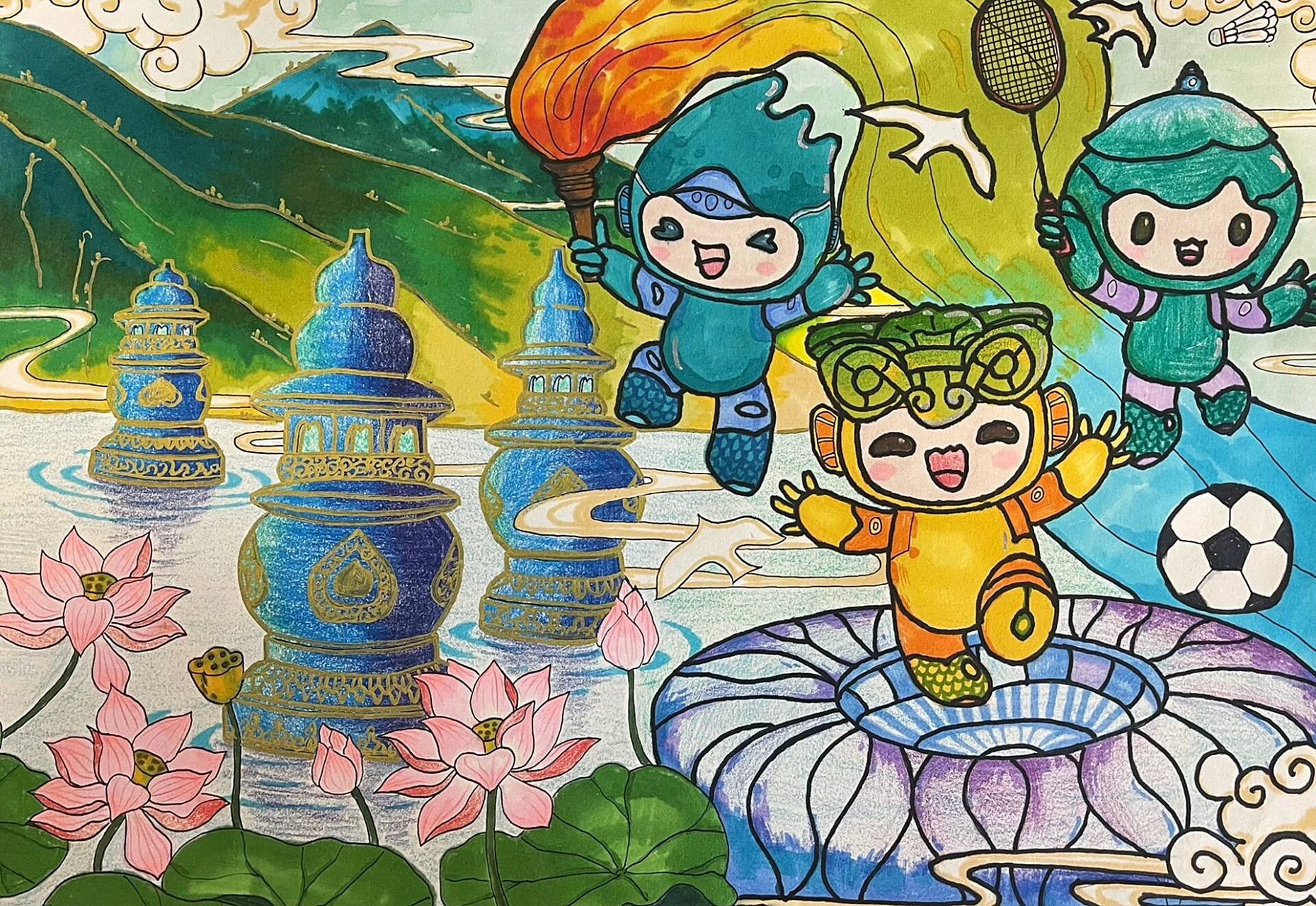 杭州亚运会海报