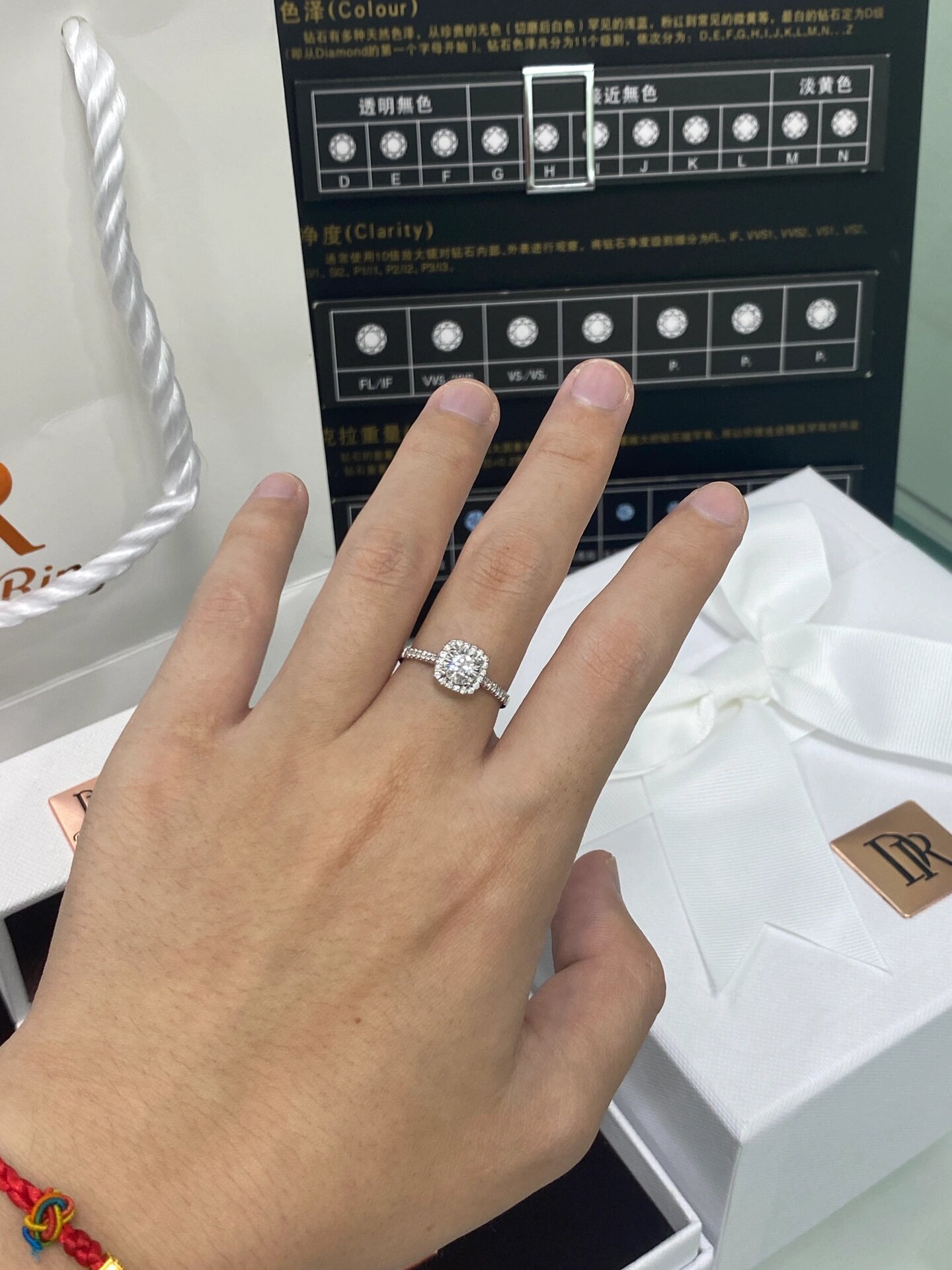 无需礼貌问价,20分天然钻戒集合图分享   深圳水贝18k金天然钻石戒指