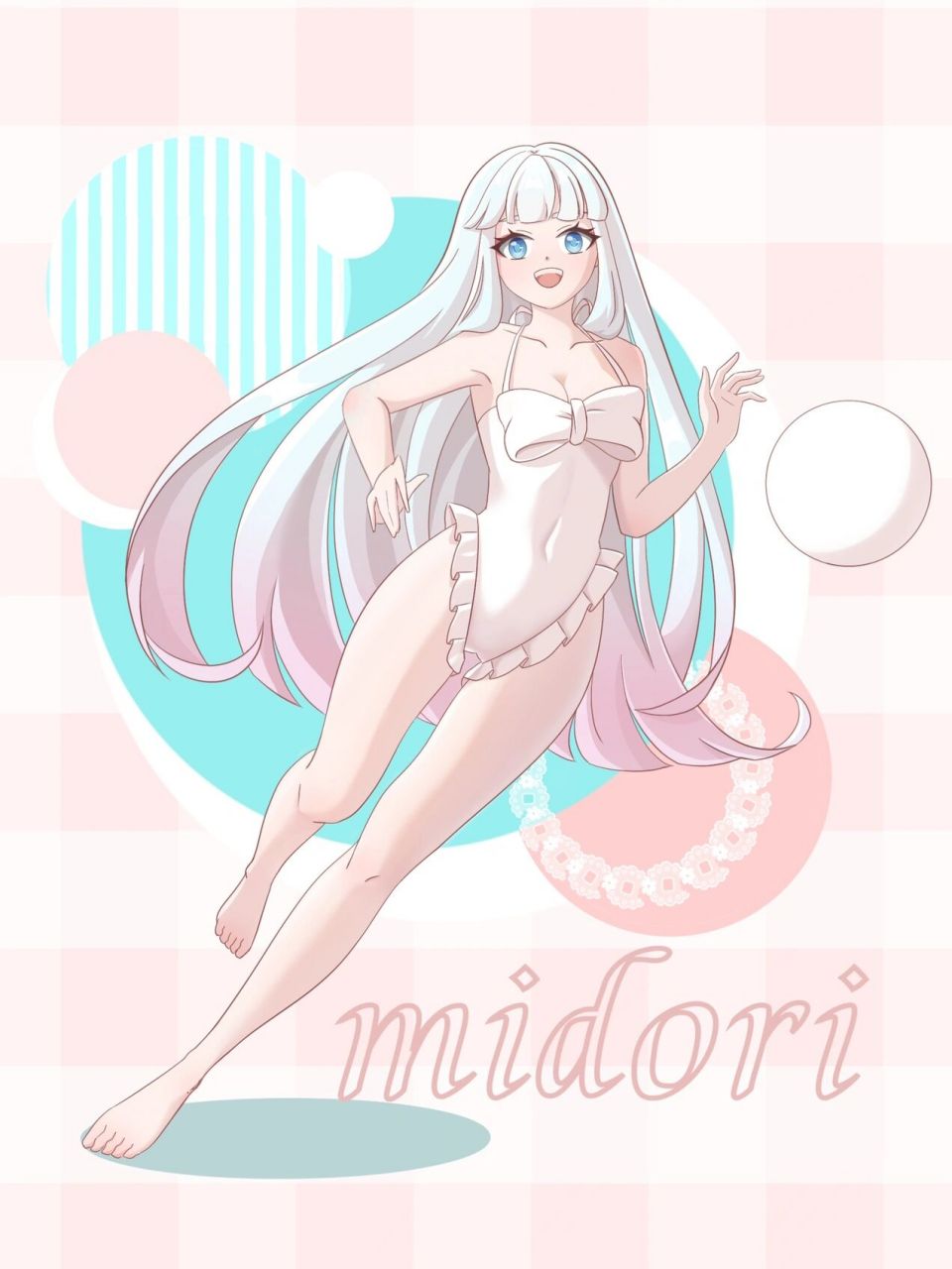 画一个泳装妹子(附绘画过程) 92盗图92商用 ipad pencil pro