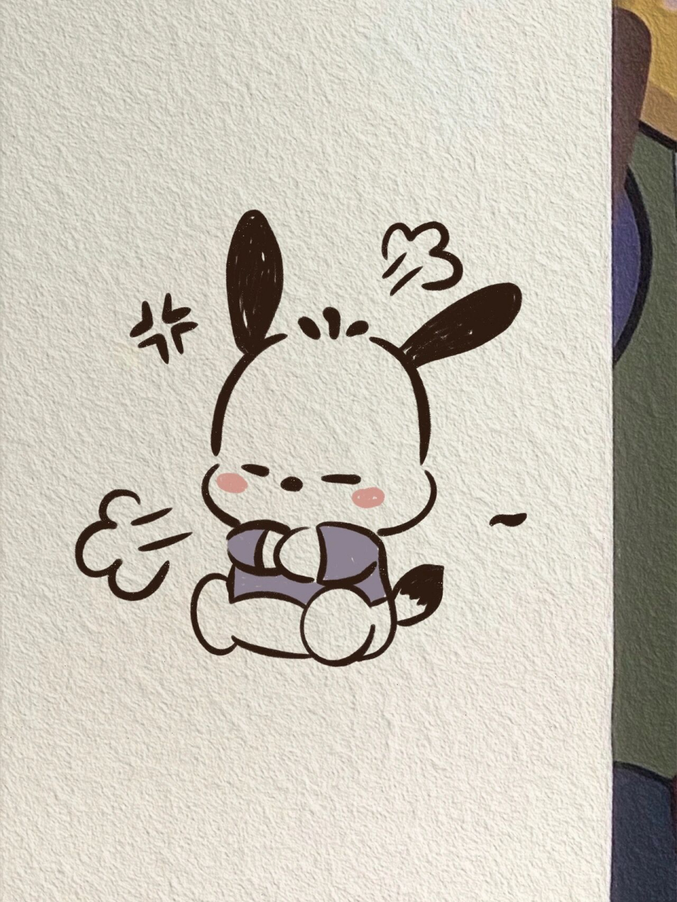 挑战100个简笔画/01帕恰狗