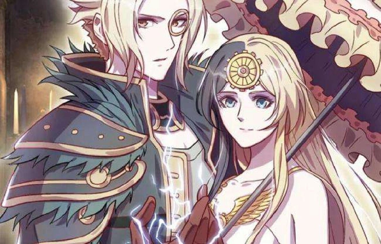 叶罗丽精灵梦 白光莹&庞尊 漫画