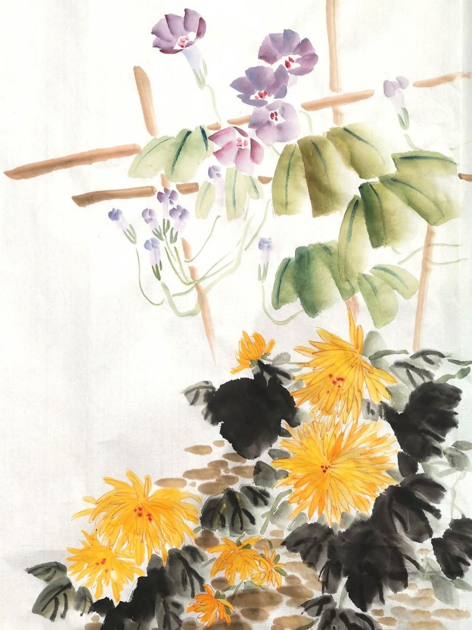 国画考级6级范画