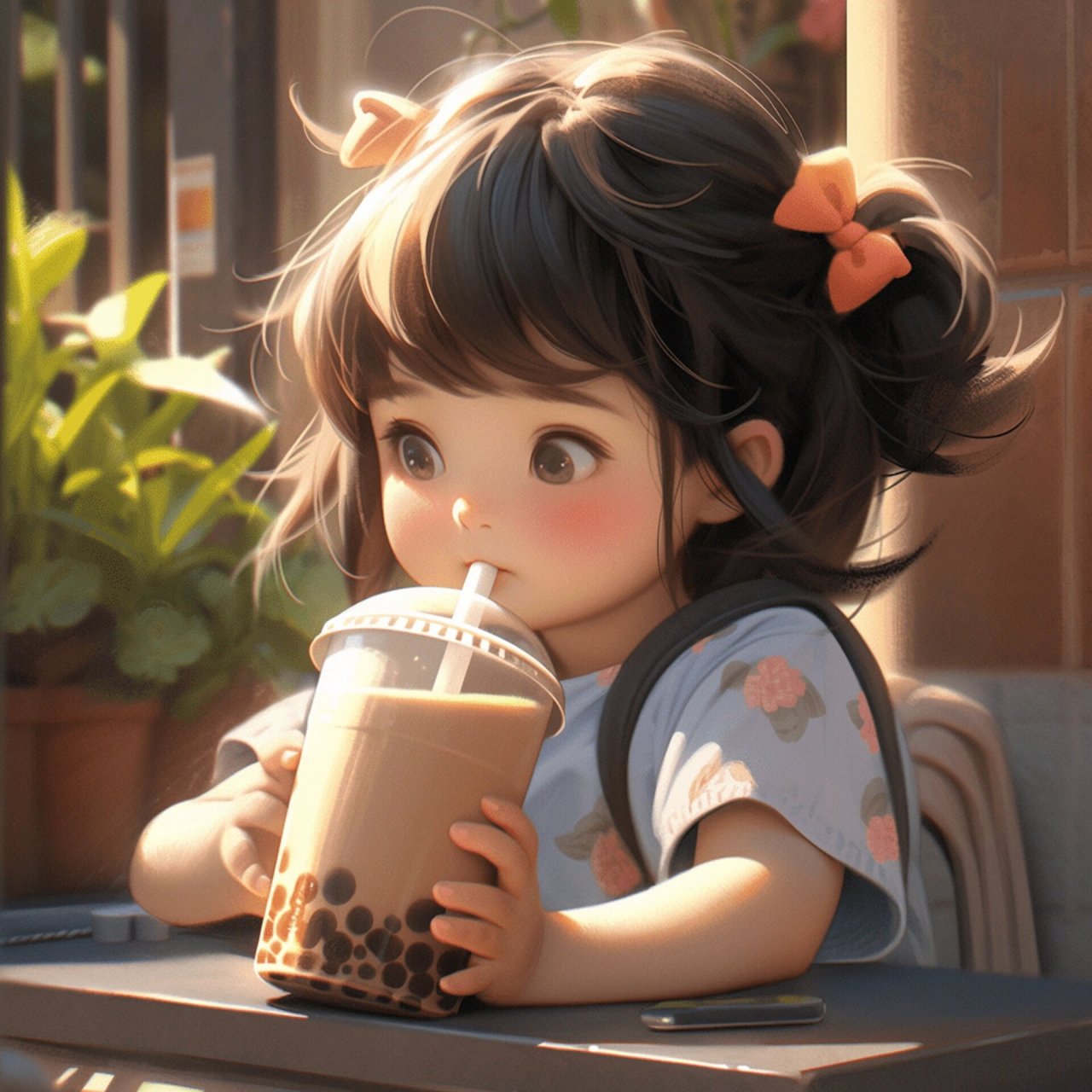 奶茶宝宝 | 可爱头像 | 女生头像