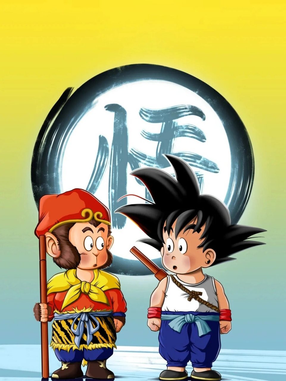 克林祭天,法力无边7315七龙珠壁纸 你最喜欢哪一版的孙悟空