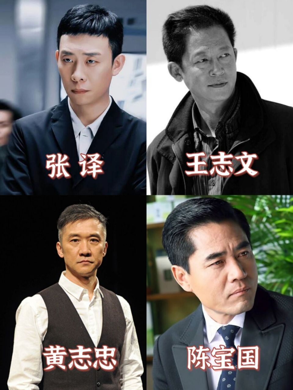 90待播热剧:《国家行动》 96演员:黄志忠,张译,陈宝国,王志文,何