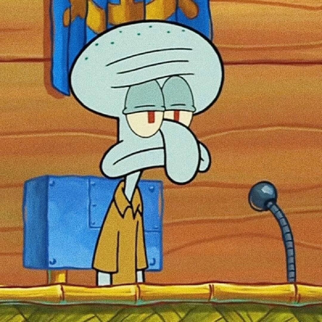 本i人上班最适合的章鱼哥头像