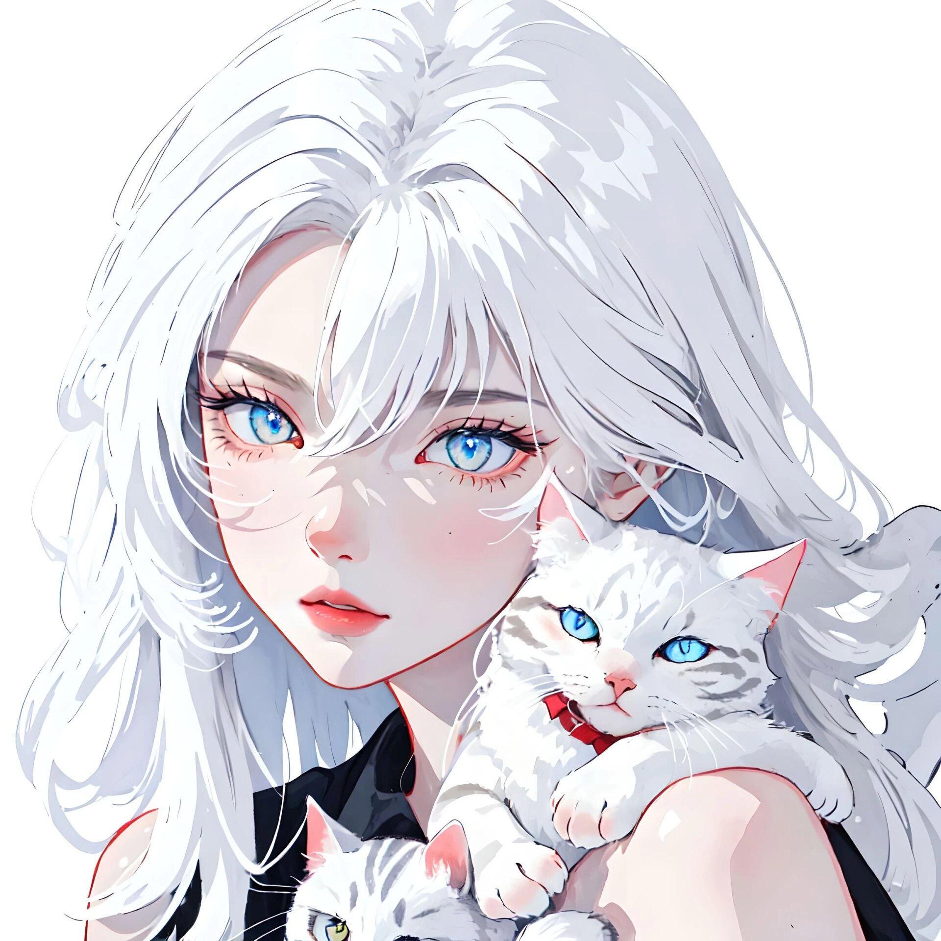 白猫女孩